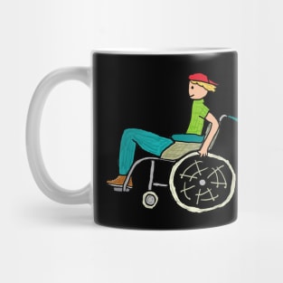 Funny Speedy Wheelchair Mug